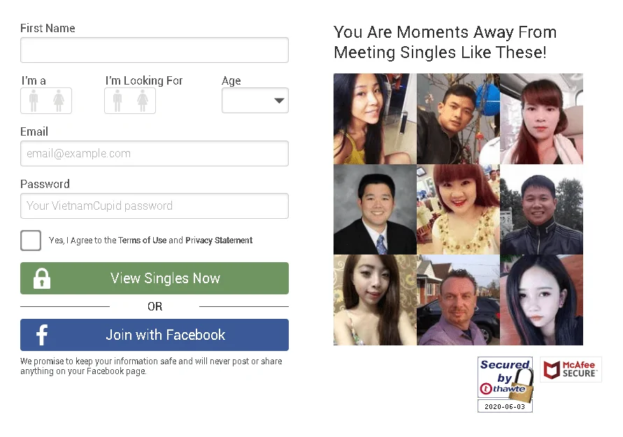 VietnamCupid Reviews