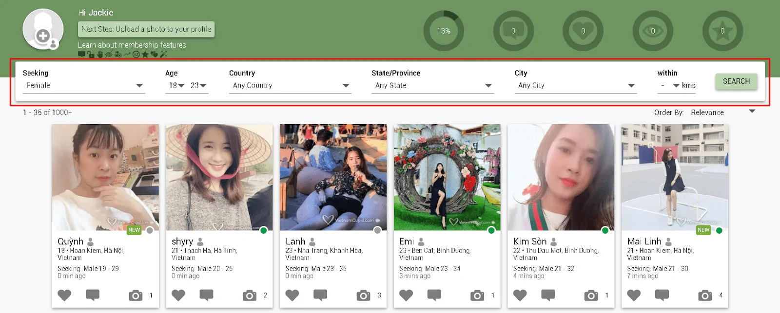 Vietnam Cupid Reviews